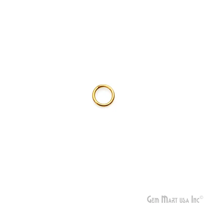 GemMartUSA Charm Necklaces 10pc Lot Open Jump Rings 5mm Gold Plated Finding Jewelry Charm GemMartUSA Charm Necklaces 10pc Lot Open Jump Rings 5mm Gold Plated Finding Jewelry Charm