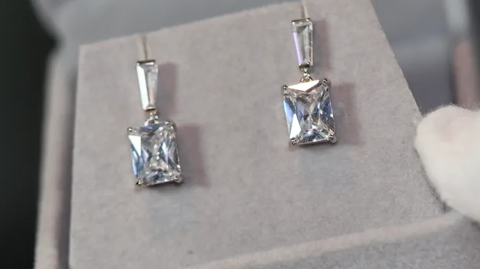 Lab Diamonds London Diamond Earrings Womens Radiant Diamond Earrings Womens Diamond Earrings Classy Earrings Earrings