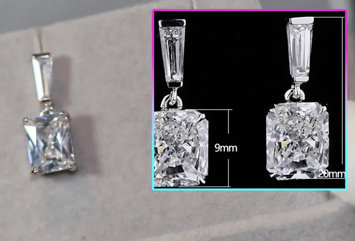 Lab Diamonds London Diamond Earrings Womens Radiant Diamond Earrings Womens Diamond Earrings Classy Earrings Earrings