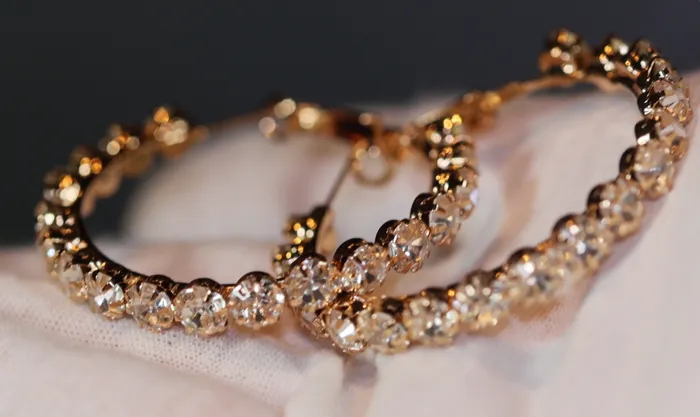 Lab Diamonds London Earrings Diamond Hoop Earrings Womens Diamond Earrings Big gold diamond hoop earrings