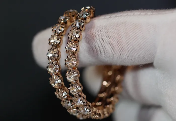 Lab Diamonds London Earrings Diamond Hoop Earrings Womens Diamond Earrings Big gold diamond hoop earrings