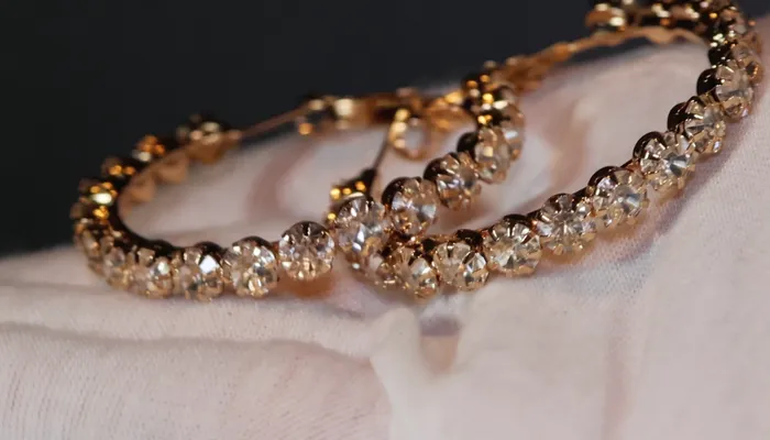 Lab Diamonds London Earrings Diamond Hoop Earrings Womens Diamond Earrings Big gold diamond hoop earrings