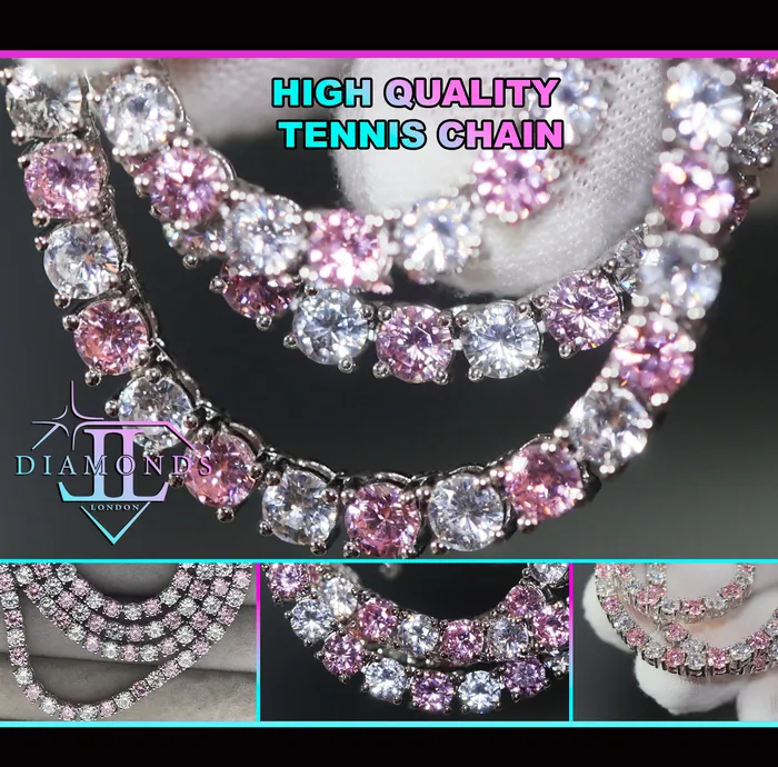 Lab Diamonds London Necklaces Tennis Chain Pink Diamond Tennis Chain Tennis Necklace Pink Tennis Chain Womens Tennis Chain Diamond Tennis Chain Iced Out Chain Lab Diamonds London Necklaces Tennis Chain Pink Diamond Tennis Chain Tennis Necklace Pink Tennis Chain Womens Tennis Chain Diamond Tennis Chain Iced Out Chain