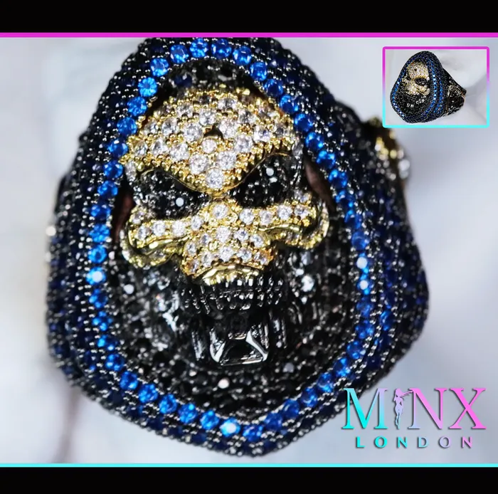 Lab Diamonds London Rings Diamond Skull Ring Black Diamond Ring Iced Out Skull Ring Lab Diamonds London Rings Diamond Skull Ring Black Diamond Ring Iced Out Skull Ring