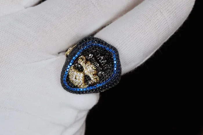 Lab Diamonds London Rings Diamond Skull Ring Black Diamond Ring Iced Out Skull Ring