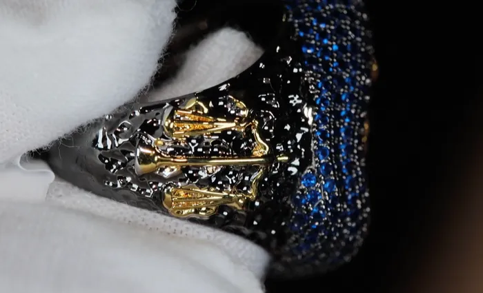 Lab Diamonds London Rings Diamond Skull Ring Black Diamond Ring Iced Out Skull Ring
