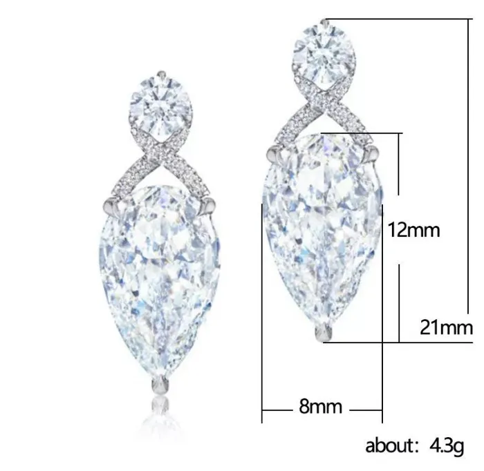Minx London Earrings Teardrop Earrings Womens Diamond Earrings Pear Shape Earrings Teardrop Earrings Diamond Earrings Diamond Earrings Stud Earrings