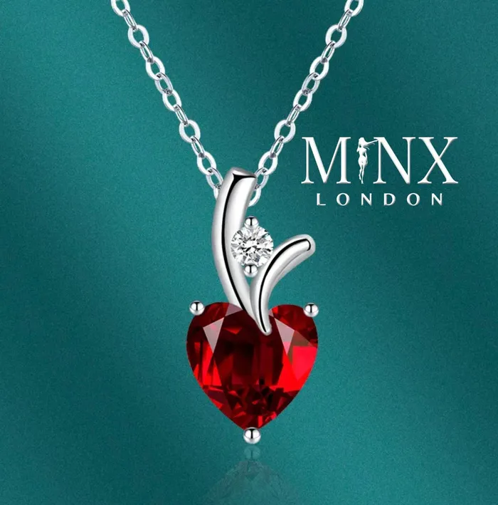 Minx London Necklaces Womens Diamond Necklace Red Diamond Heart Necklace Heart Necklace with Diamonds Diamond Heart Pendant Red Diamond Necklace Minx London Necklaces Womens Diamond Necklace Red Diamond Heart Necklace Heart Necklace with Diamonds Diamond Heart Pendant Red Diamond Necklace