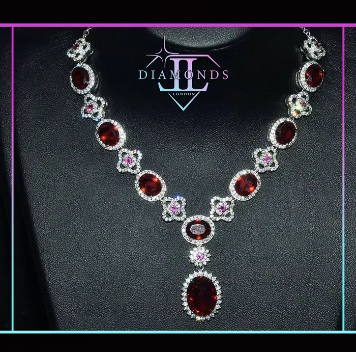 Necklaces Lab Diamonds London Womens Diamond Necklace Red Diamond Necklace Red Diamond Pendant Necklaces Lab Diamonds London Womens Diamond Necklace Red Diamond Necklace Red Diamond Pendant