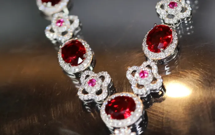 Necklaces Lab Diamonds London Womens Diamond Necklace Red Diamond Necklace Red Diamond Pendant