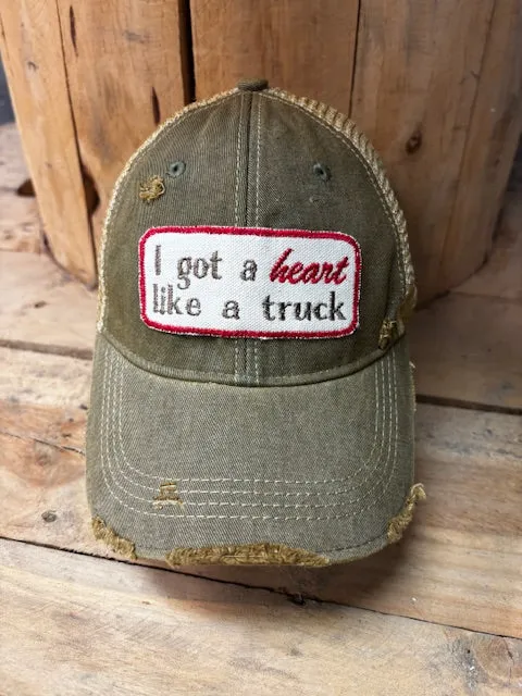 Necklaces The Goat Stock Heart Like a Truck Hat