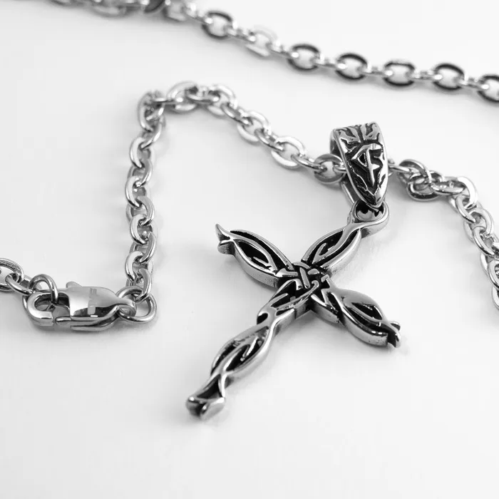 Personal Fears Necklaces Tribal Cross Pendant