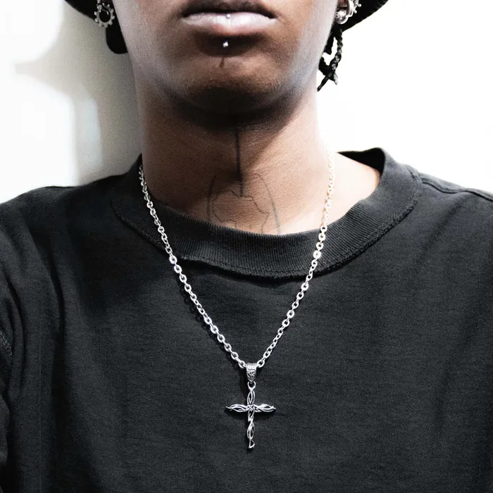 Personal Fears Necklaces Tribal Cross Pendant