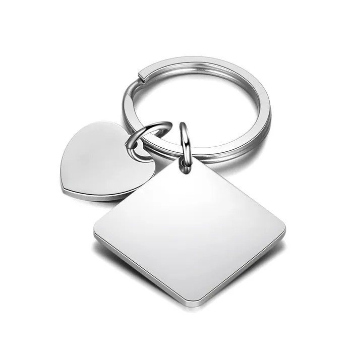 Personalized Jewel Personalized Date Engraved Keyring Necklaces