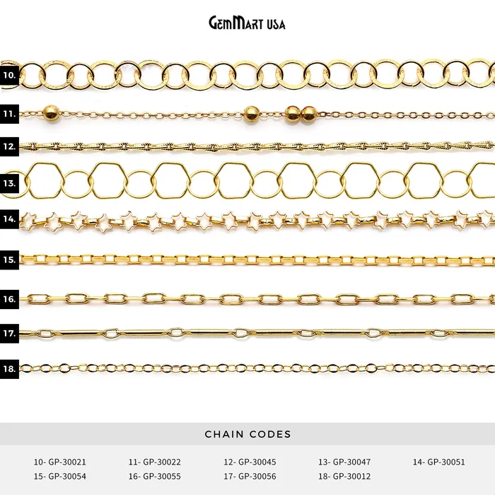 PreStyled Sets GemMartUSA Dainty Gold Plated Wholesale DIY Jewelry Making Supplies Chains PreStyled Sets GemMartUSA Dainty Gold Plated Wholesale DIY Jewelry Making Supplies Chains