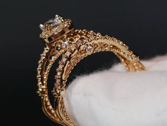 Rings Lab Diamonds London Womens Gold ring Womens Gold Ring Set Womens Gold Diamond Ring Gold Ring with Diamonds Gold Halo Engagement Ring Halo Wedding Ring