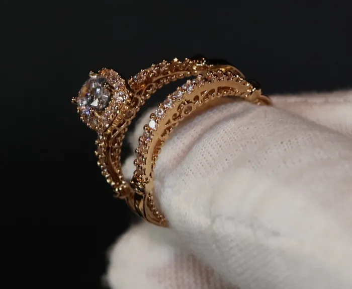 Rings Lab Diamonds London Womens Gold ring Womens Gold Ring Set Womens Gold Diamond Ring Gold Ring with Diamonds Gold Halo Engagement Ring Halo Wedding Ring