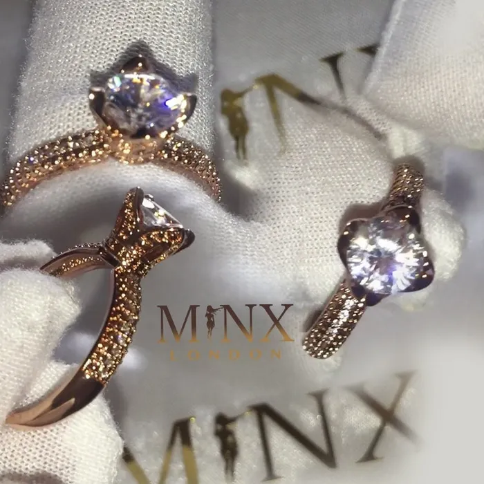 Rings Minx London Big Carat Engagement Ring Rose Gold Engagement Ring Womens Rose Gold Ring Rose Gold Ring Rose Gold Wedding Ring Flower Shape Ring Rings Minx London Big Carat Engagement Ring Rose Gold Engagement Ring Womens Rose Gold Ring Rose Gold Ring Rose Gold Wedding Ring Flower Shape Ring