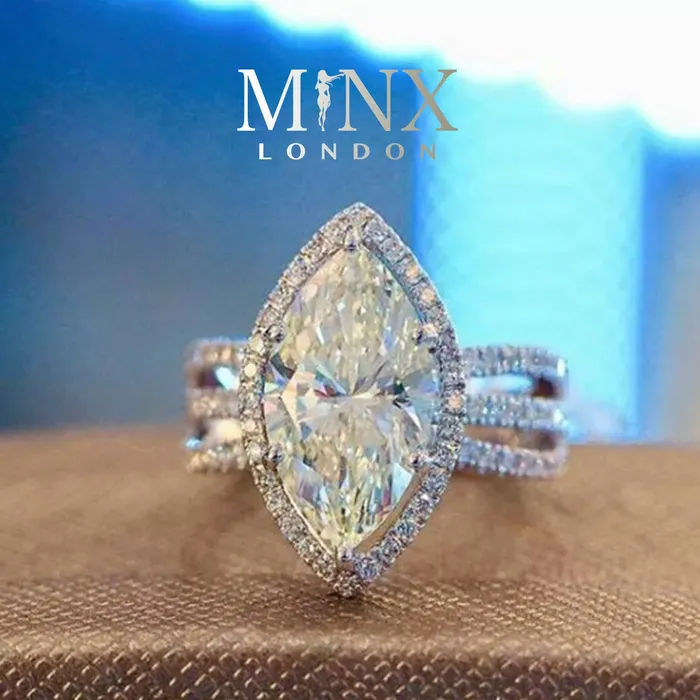 Rings Minx London Marquise Ring Marquise Diamond Ring Marquise Engagement Ring Halo Ring Oval Ring Halo Ring Engagement Womens Wedding Ring Rings Minx London Marquise Ring Marquise Diamond Ring Marquise Engagement Ring Halo Ring Oval Ring Halo Ring Engagement Womens Wedding Ring