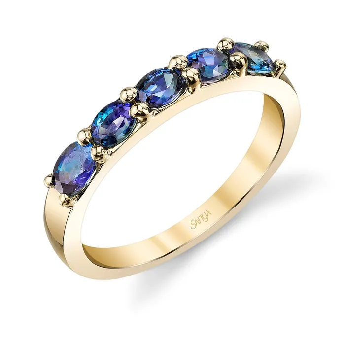 Safiya Jewels Rings Benevolence 18K Yellow Gold Natural Alexandrite Ring Safiya Jewels Rings Benevolence 18K Yellow Gold Natural Alexandrite Ring