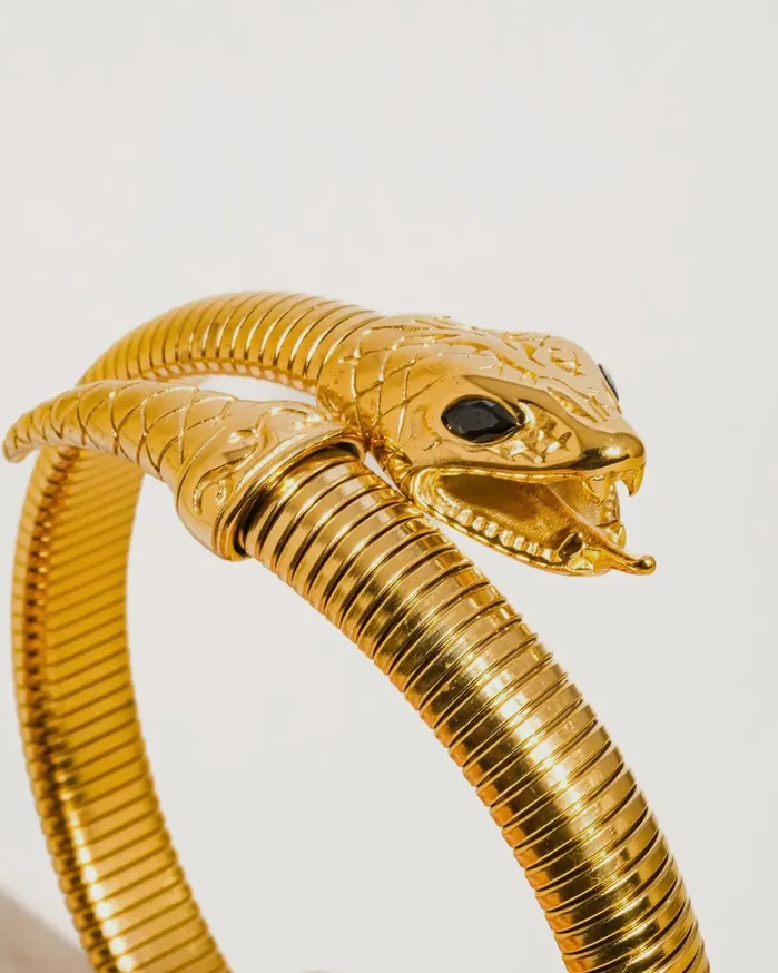 Sociedad PreStyled Sets 18K Gold NT Serpent Bangle