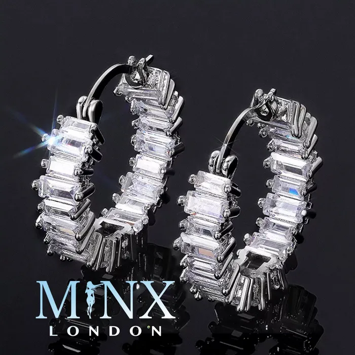 Womens Earrings Diamond Hoop Earrings Hoop Earrings Womens Diamond Earrings Hoop Earrings with Diamonds Baguette Earrings Minx London Earrings Womens Earrings Diamond Hoop Earrings Hoop Earrings Womens Diamond Earrings Hoop Earrings with Diamonds Baguette Earrings Minx London Earrings