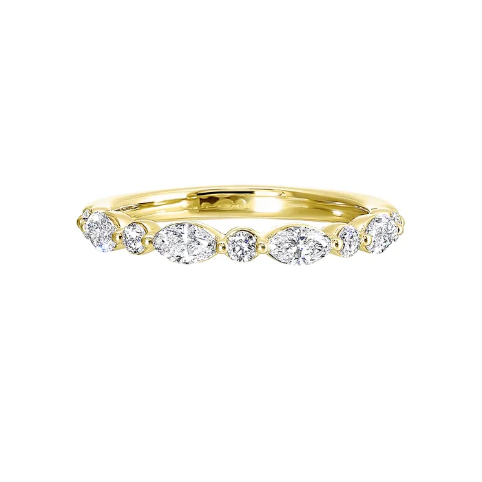 14K Yellow Gold 50ctw Lab Grown Fancy Diamond Band Alpha Labgrown Diamonds Rings 14K Yellow Gold 50ctw Lab Grown Fancy Diamond Band Alpha Labgrown Diamonds Rings