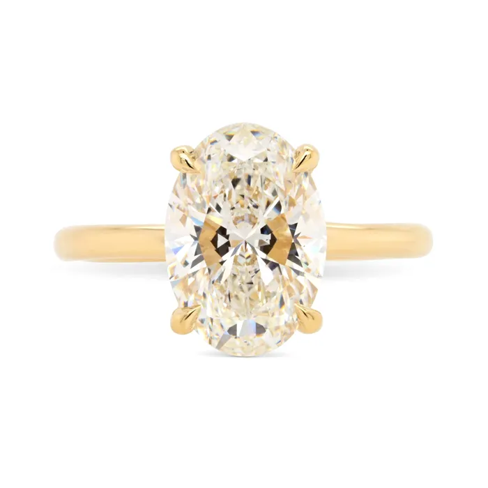 227ct Flora Oval Diamond Engagement Ring with Leaf Accents Valerie Madison Fine Jewelry Rings 227ct Flora Oval Diamond Engagement Ring with Leaf Accents Valerie Madison Fine Jewelry Rings