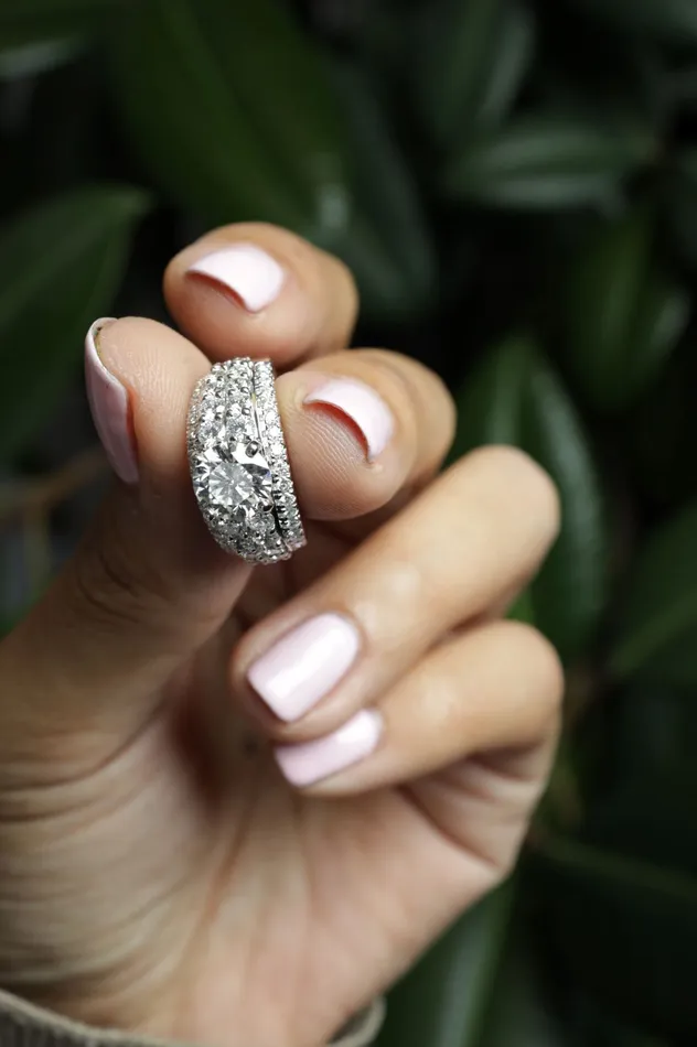323 ctw GIA Certified Diamond Engagement Ring Crown Jewels Coin Rings