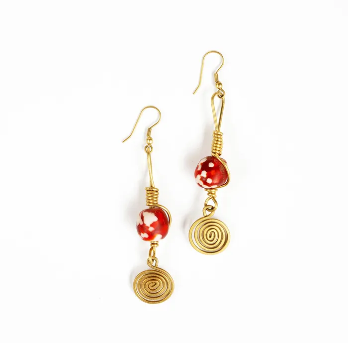 African Stone Earrings Culture Hub Earrings