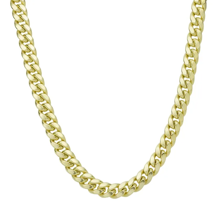 AMERICAS GOLD PreStyled Sets 10K Yellow Gold 9mm 22 Miami Cuban Chain AMERICAS GOLD PreStyled Sets 10K Yellow Gold 9mm 22 Miami Cuban Chain