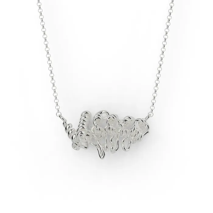 ankyrin necklace silver sciencejewelry1824 Necklaces
