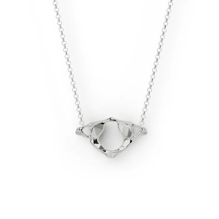 atlas necklace silver sciencejewelry1824 Necklaces