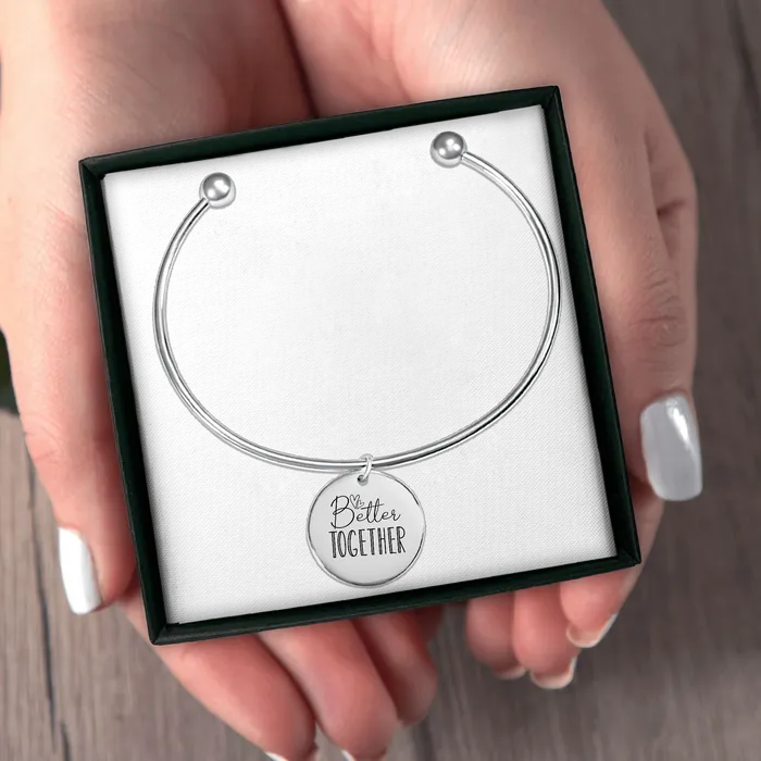 Bangle Coin Bracelet OwnPrint Bracelets