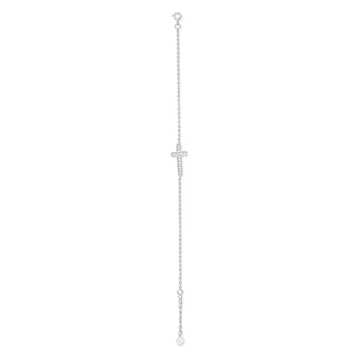 Bracelets BZ7009 Cross Cubic Zirconia Bracelet Teeda