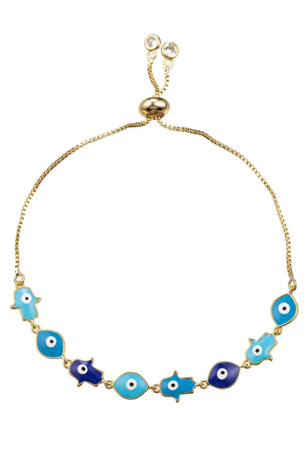 Bracelets Eye Candy LA Hamsa Multi Bracelet