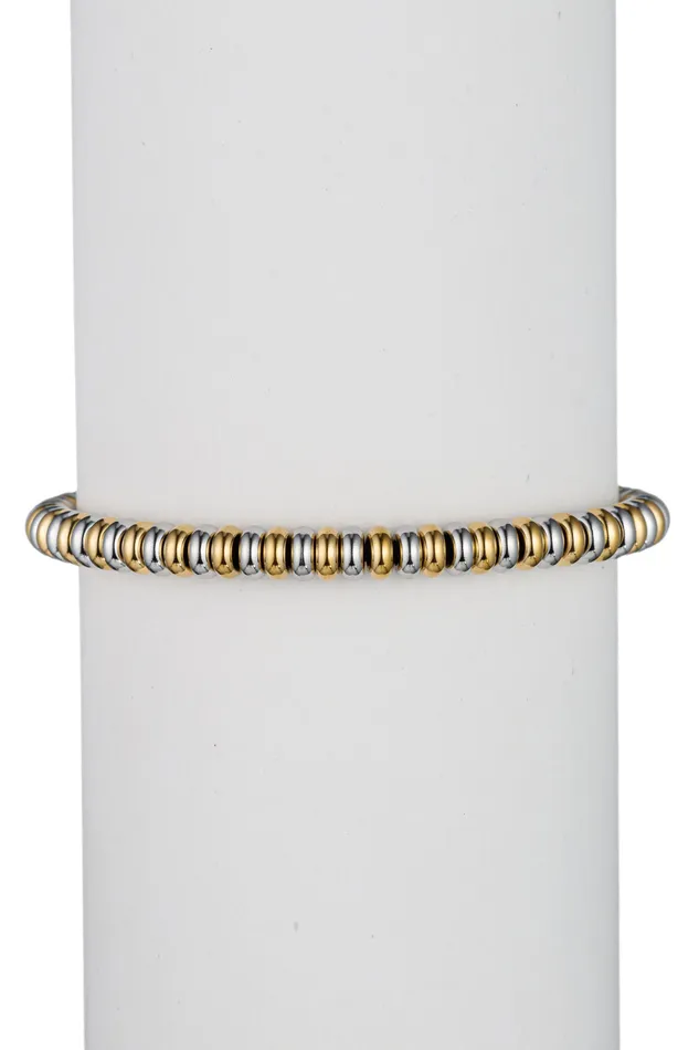 Bracelets Eye Candy LA Hugo Rondelle Adjustable Bead Bracelet