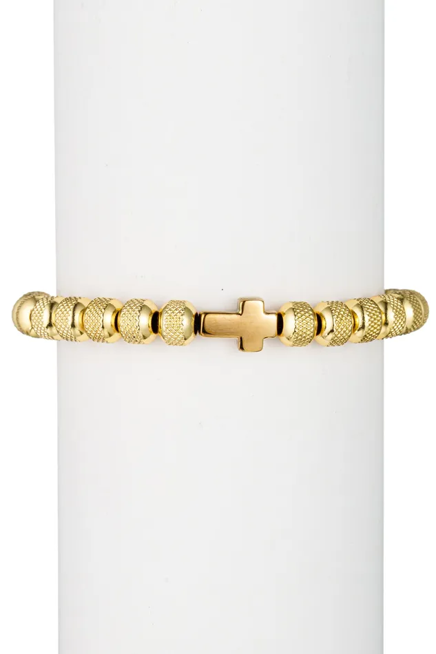 Bracelets Eye Candy LA Sivan Titanium Beaded Ball Bracelet