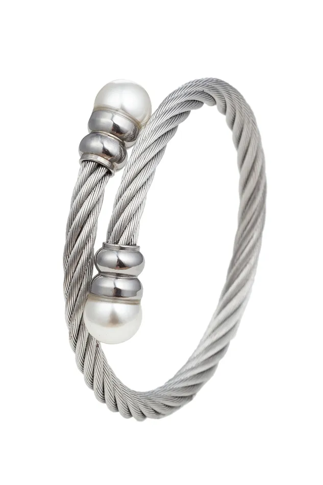 Bracelets Sibelle Cuff Bracelet Gold Eye Candy LA