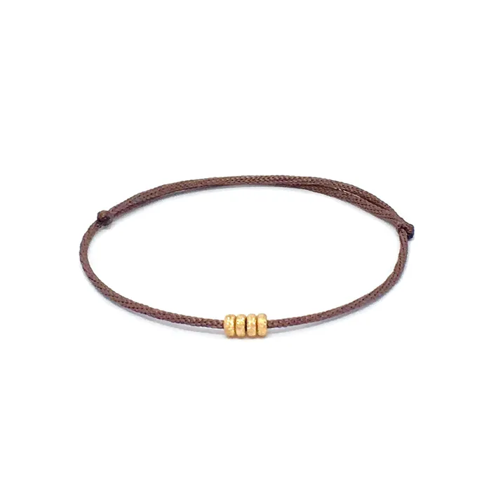 Bracelets Vivien Frank Designs Gold Charm Bracelet in 14k