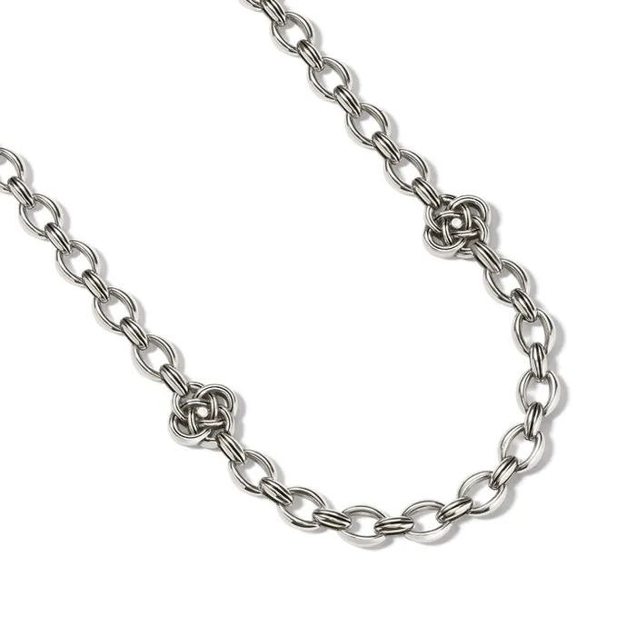 Brighton Necklaces Interlok Knot Link Necklace