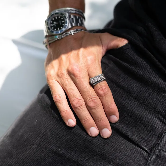Buck Palmer Volcanic Ring Rings
