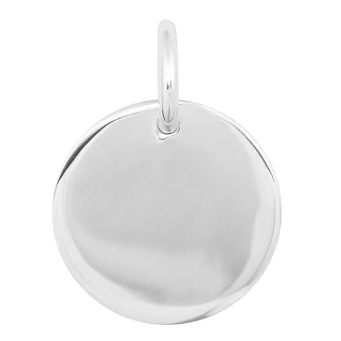 Charm Necklaces Teeda P1044 Disc Charm Large