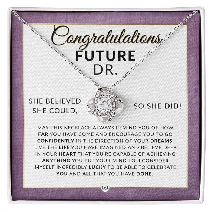 Congratulations On Your Medical School Acceptance Meaningful Milestone Necklace Perfect Med School Acceptance Gift For A Future Doctor ShineOn Fulfillment Necklaces