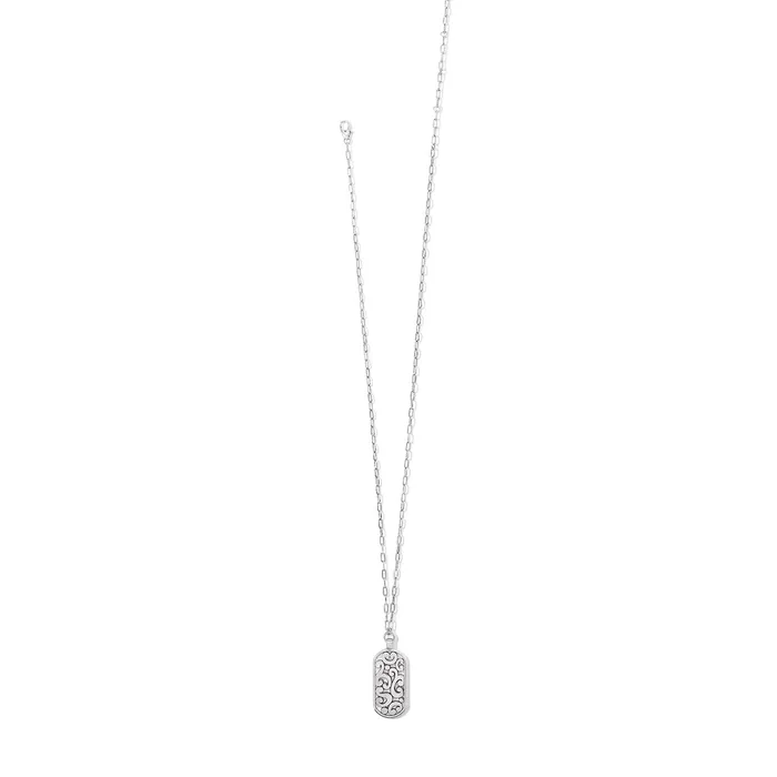 Contempo Token Tag Long Necklace Brighton Necklaces