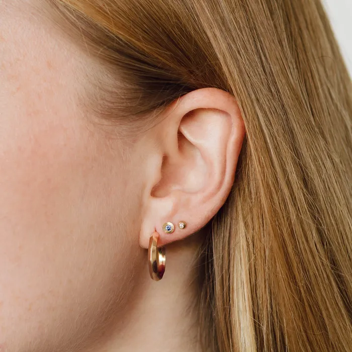 Corey Egan Gold Denali Hoop Earrings Earrings