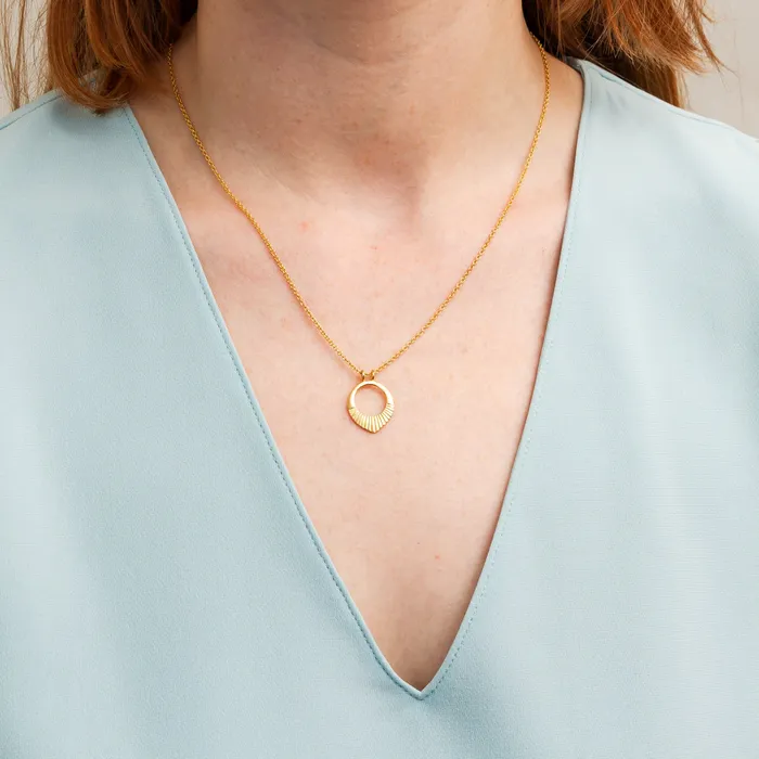 Corey Egan Necklaces Vermeil Small Helios Necklace