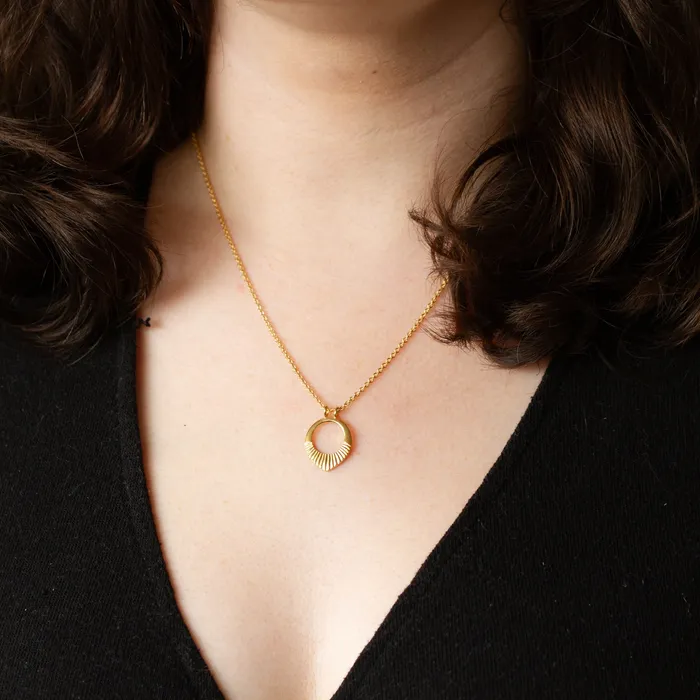Corey Egan Necklaces Vermeil Small Helios Necklace
