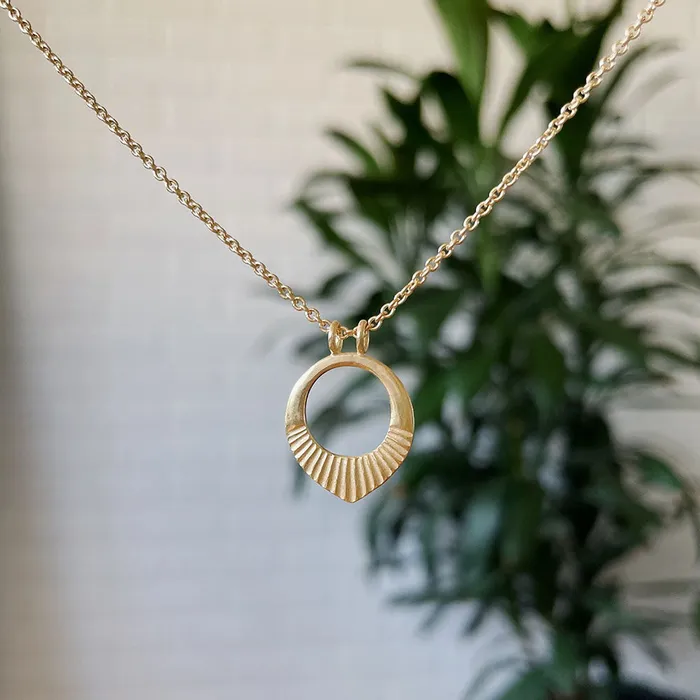 Corey Egan Necklaces Vermeil Small Helios Necklace