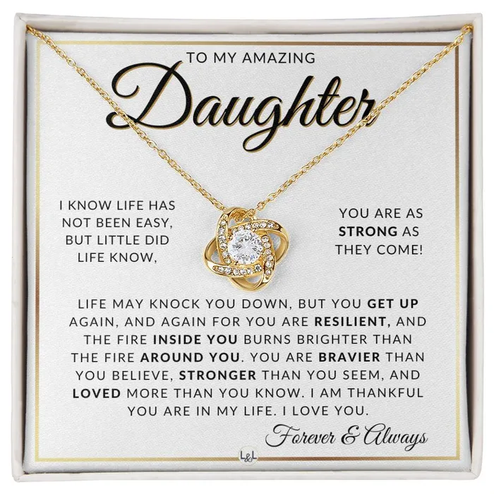 Daughter Gift Idea Pendant Necklace For My Daughter Sentimental Message of Encouragement Great Christmas Gift Birthday Present or Graduation Surprise ShineOn Fulfillment Necklaces Daughter Gift Idea Pendant Necklace For My Daughter Sentimental Message of Encouragement Great Christmas Gift Birthday Present or Graduation Surprise ShineOn Fulfillment Necklaces
